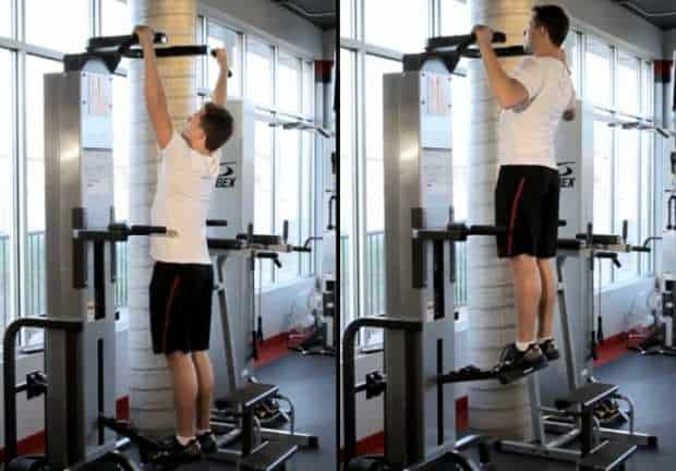 assisted pull up
